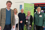 Greg with volunteers and Sophie March, KCC Community warden (for right)